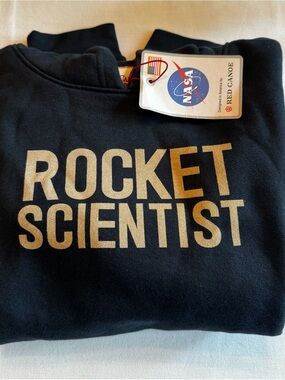 NASA x Red Canoe "Rocket Scientist" Navy Blue Sweatshirt
